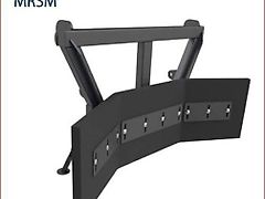 GUMMISCHIEBESCHILD FEST - Passend für Hoflader Eurotrac W 11 / W12 - Gummiplatte mit Faser - Stützfuß - Breite 150 cm - Gewicht 165 kg - Alle unsere Anbaugeräte sind auch in Euroaufnahme erhältlich