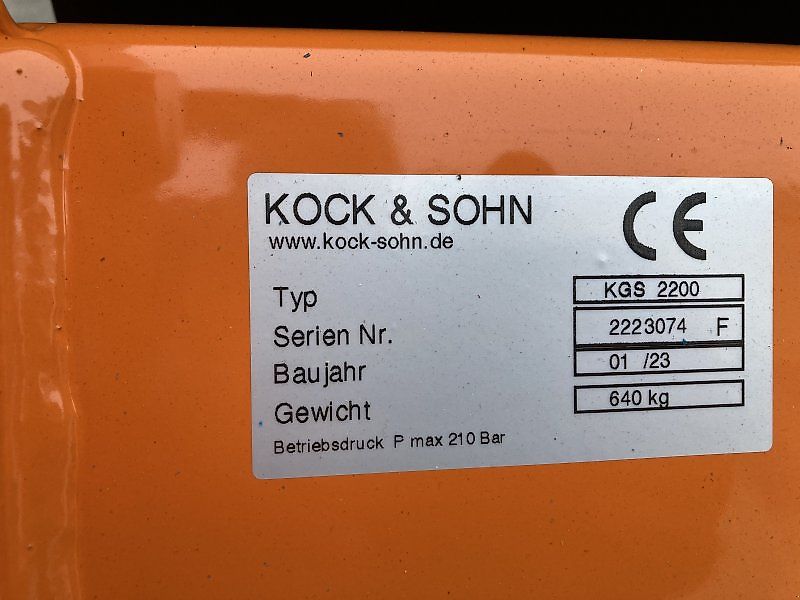 Kock &amp; Sohn KGS 2200