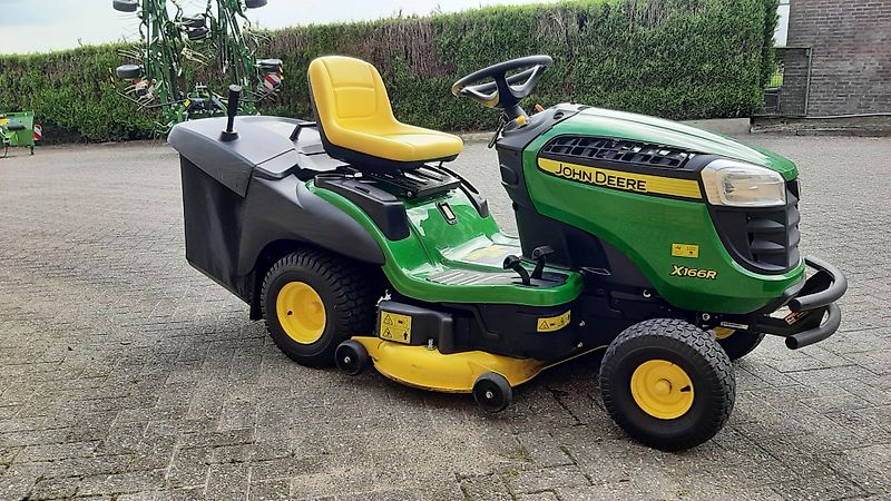 John deere x166r best price sale